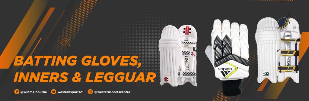 Buy Cricket Gloves, Inners and Legguards for Batting