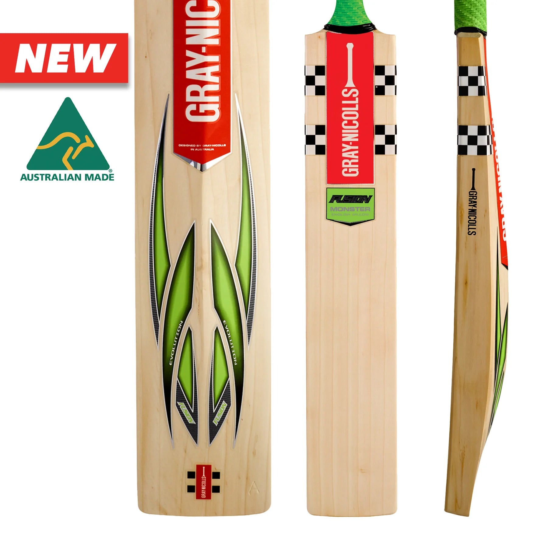 Gray Nicolls Fusion Monster Adult Cricket Bat