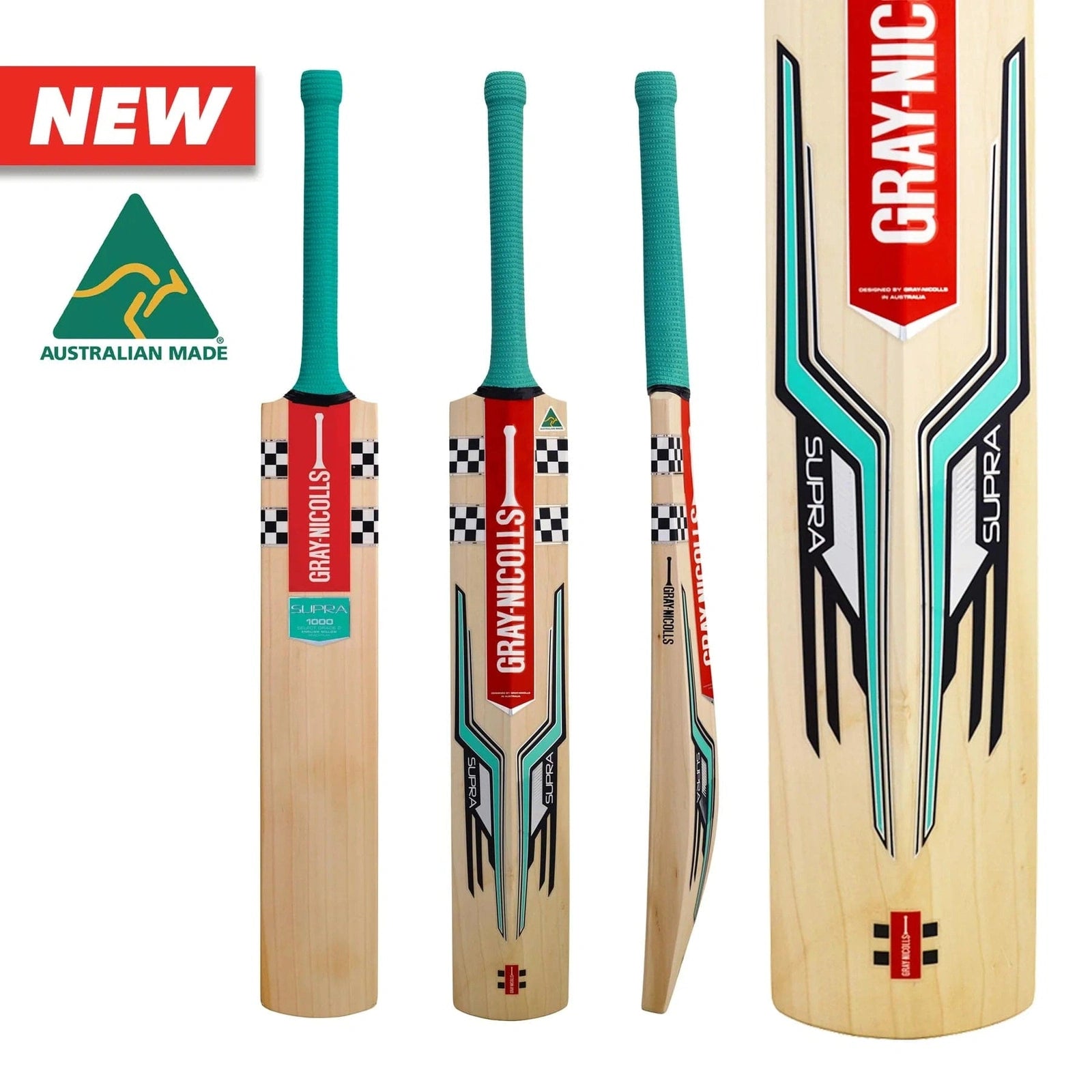 Gray Nicolls Cricket Bats SH Gray Nicolls Supra 1000 Adult Cricket Bat