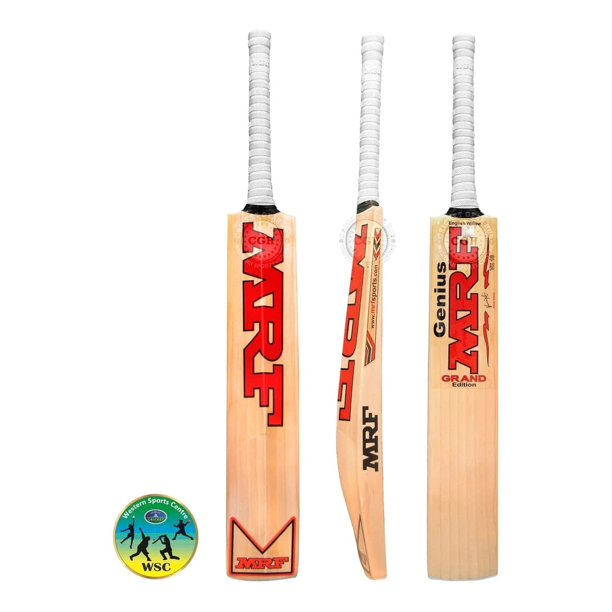 MRF Cricket Bats Short Hand MRF Genius Grand Adult Cricket Bat