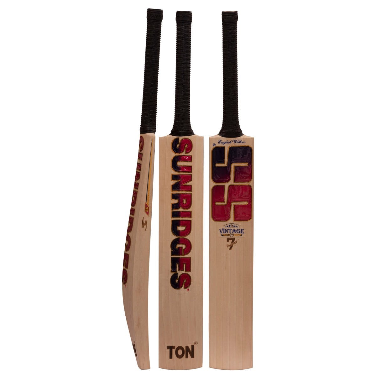 SS Cricket Bats Short Hand / 2'8 SS Vintage 7 Finisher Adult Cricket Bat