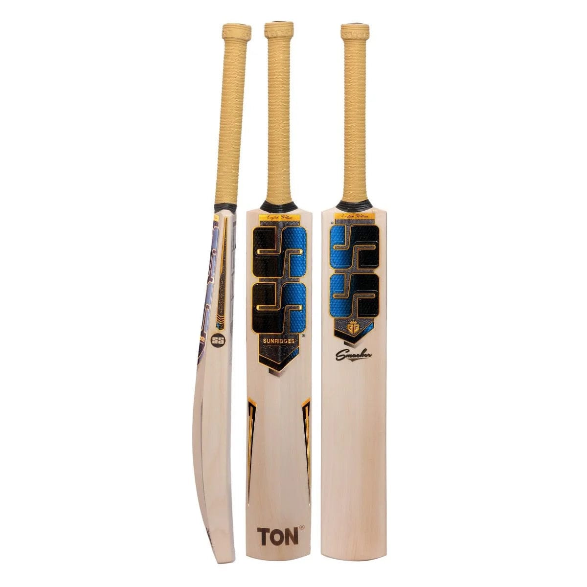 SS Cricket Bats Short Handle / Light 2lbs 8oz - 2lbs 10oz SS GG Smacker Players Junior Cricket Bat