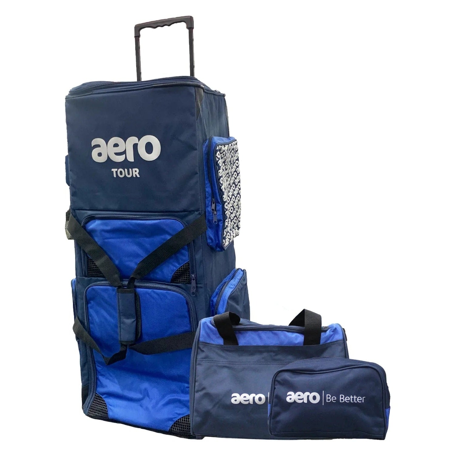 Aero Cricket Bags Blue Aero Stand Up Tour Bag
