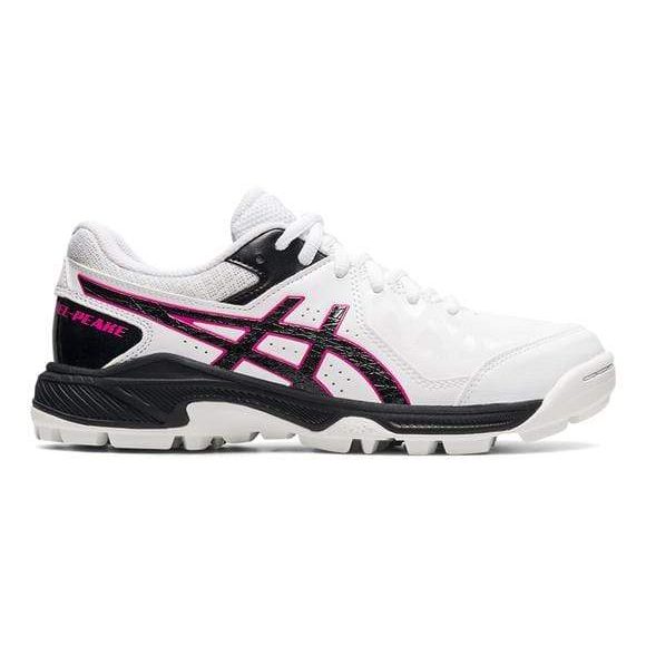 Asics Footwear White Black / 1 Asics Gel Peake Kids Cricket Shoes 2021