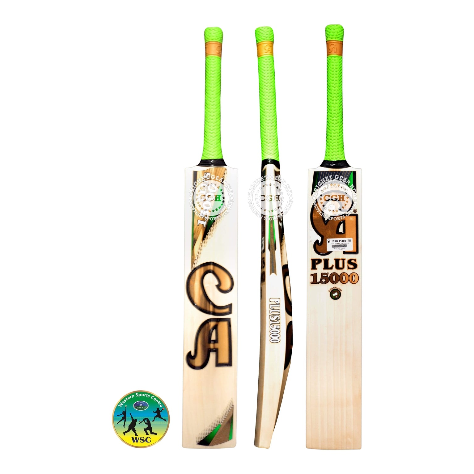 CA Cricket Bats Short Hand CA Plus 15000 Players Grade English Willow Cricket Bat