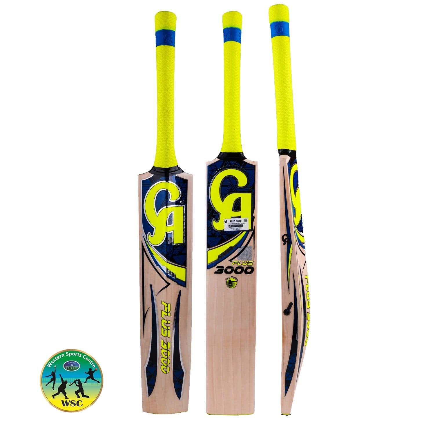CA Cricket Bats Short Hand CA Plus 3000 New Stickers Adult Cricket Bat