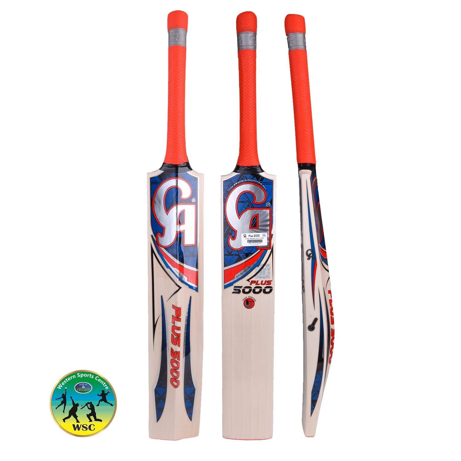 CA Cricket Bats Short Hand CA Plus 5000 New Stickers Adult Cricket Bat