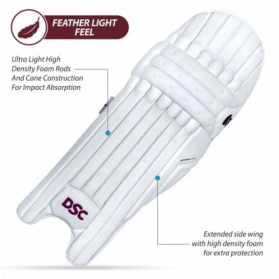 DSC cricket pads DSC Intense Speed Cricket Batting Legguard