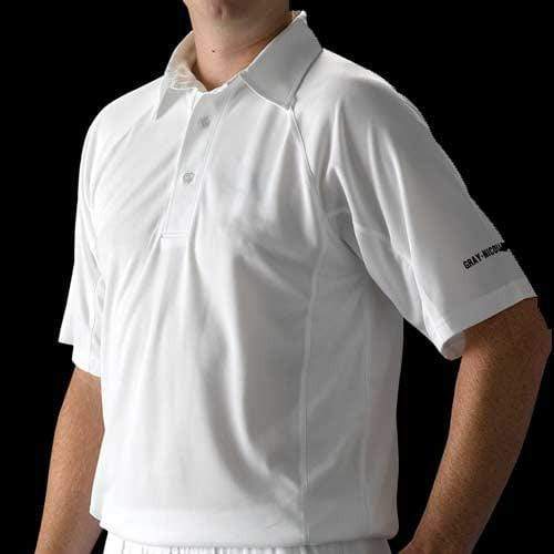 Gray Nicolls Clothing 4 Gray-Nicolls Elite Mid Sleeve White Cricket Shirt
