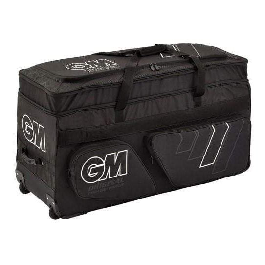 Gunn & Moore Cricket Bags Black GM Original Easi Load Wheelie Cricket Bag