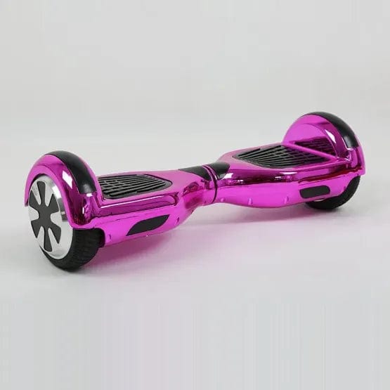 Hoverland Hoverboard Pink Hoverboard Chrome 6.5 inch Electric Balance Scooter