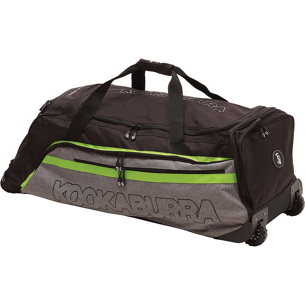 Kookaburra Cricket Bags Kookaburra Pro Players 1 Black/Lime Cricket Duffle Bag