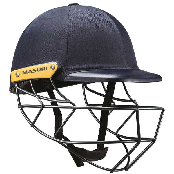 Masuri Helmet Navy / Senior Medium Masuri Original Legacy Plus Steel Cricket Helmet