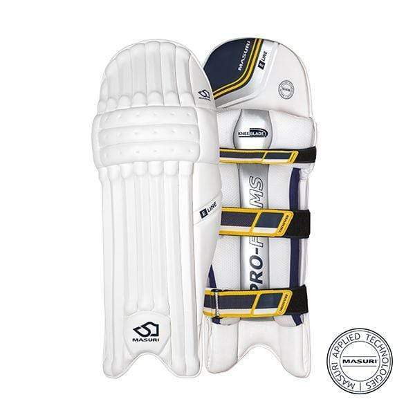Masuri Legguards Junior / RH Masuri Cricket Batting Pad E Line