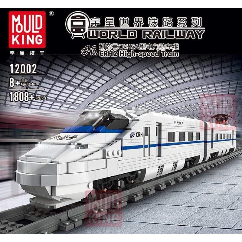 Mould King Toys Mould King 12002 World Railway: CRH2A High-speed Bail Dinning Car