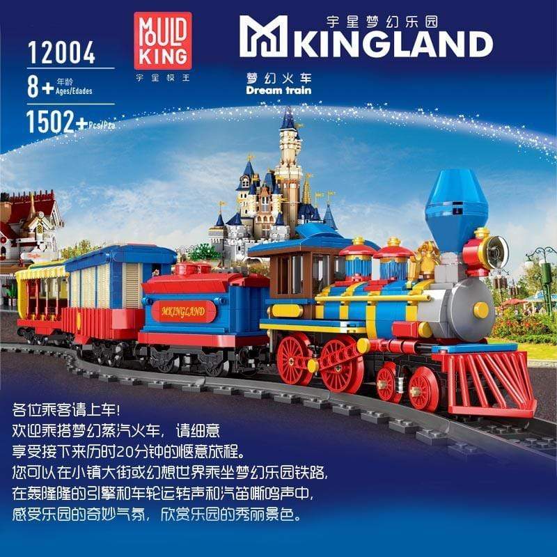 mould king Toys Mould King 12004 MKingLand: Dream train