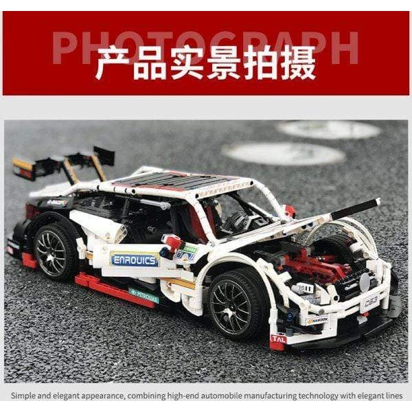 Mould King Toys Mould King 13075 MOC-6687 White Mercedes-Benz AMG C63 DTM