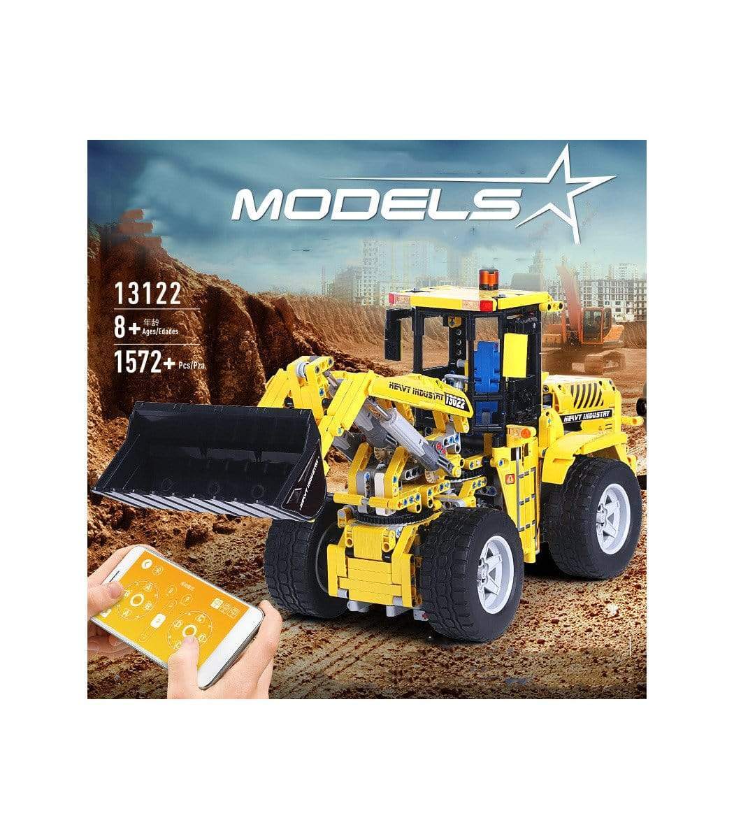 Mould King Toys Mould King 13122S Volvo L350F Wheel Loader