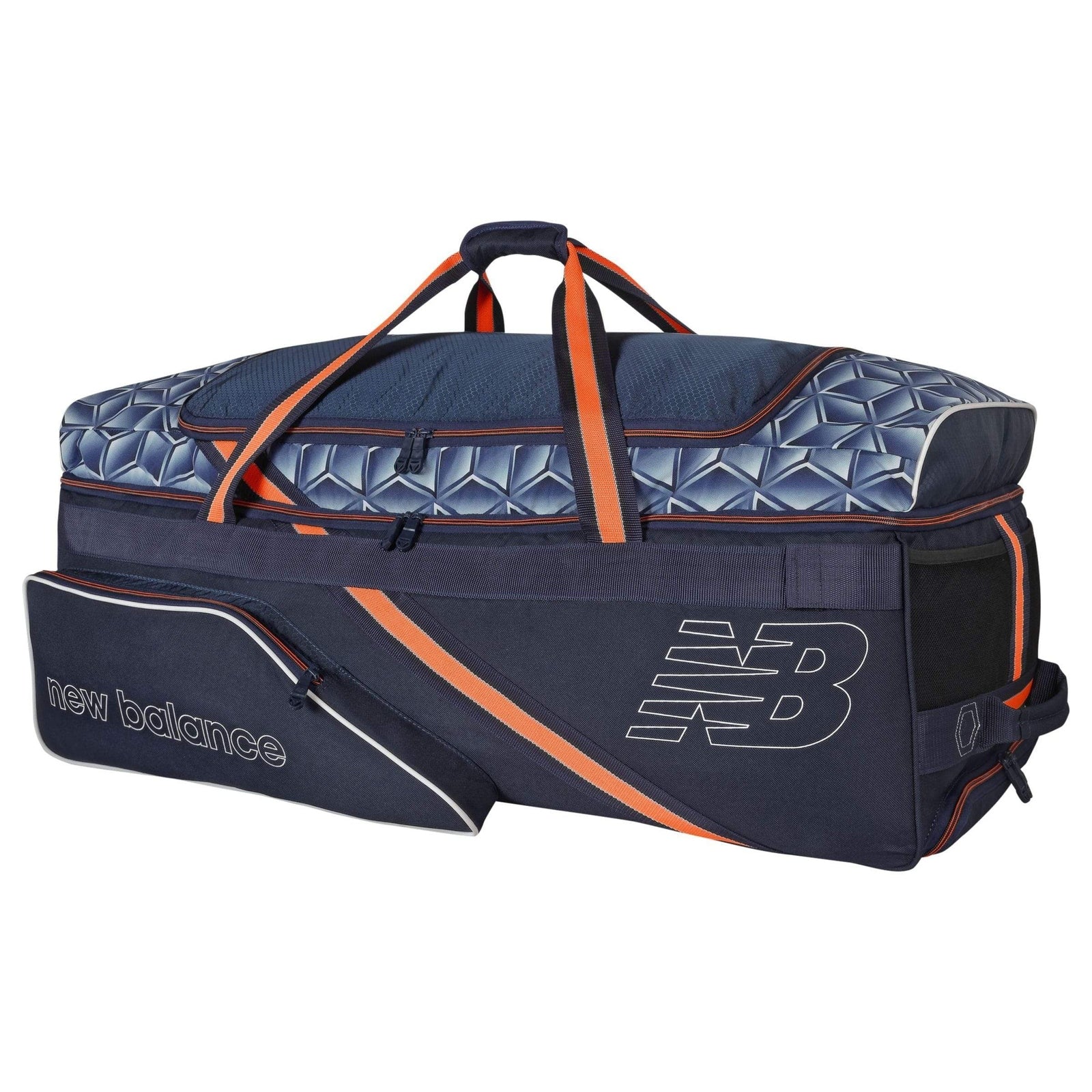 New Balance Cricket Bags Navy New Balance DC880 Large Wheelie Cricket Bag 2021