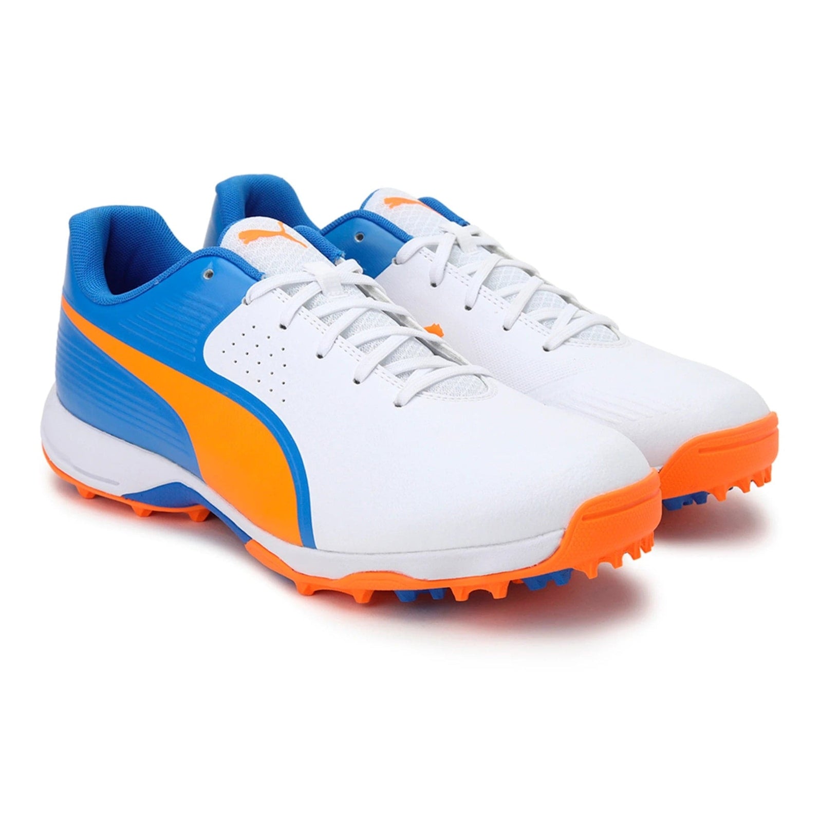 Puma Footwear White / 12 Puma 20 FH Rubber Cricket Shoes