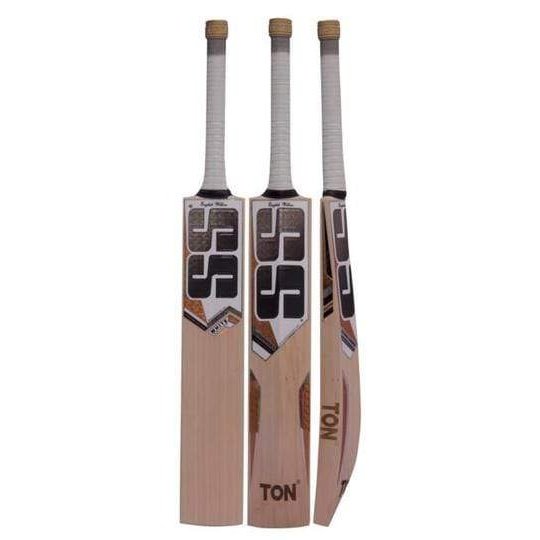 SS Cricket Bats Short Hand / 2'8 SS White Edition Brown/Gold Adult Cricket Bat
