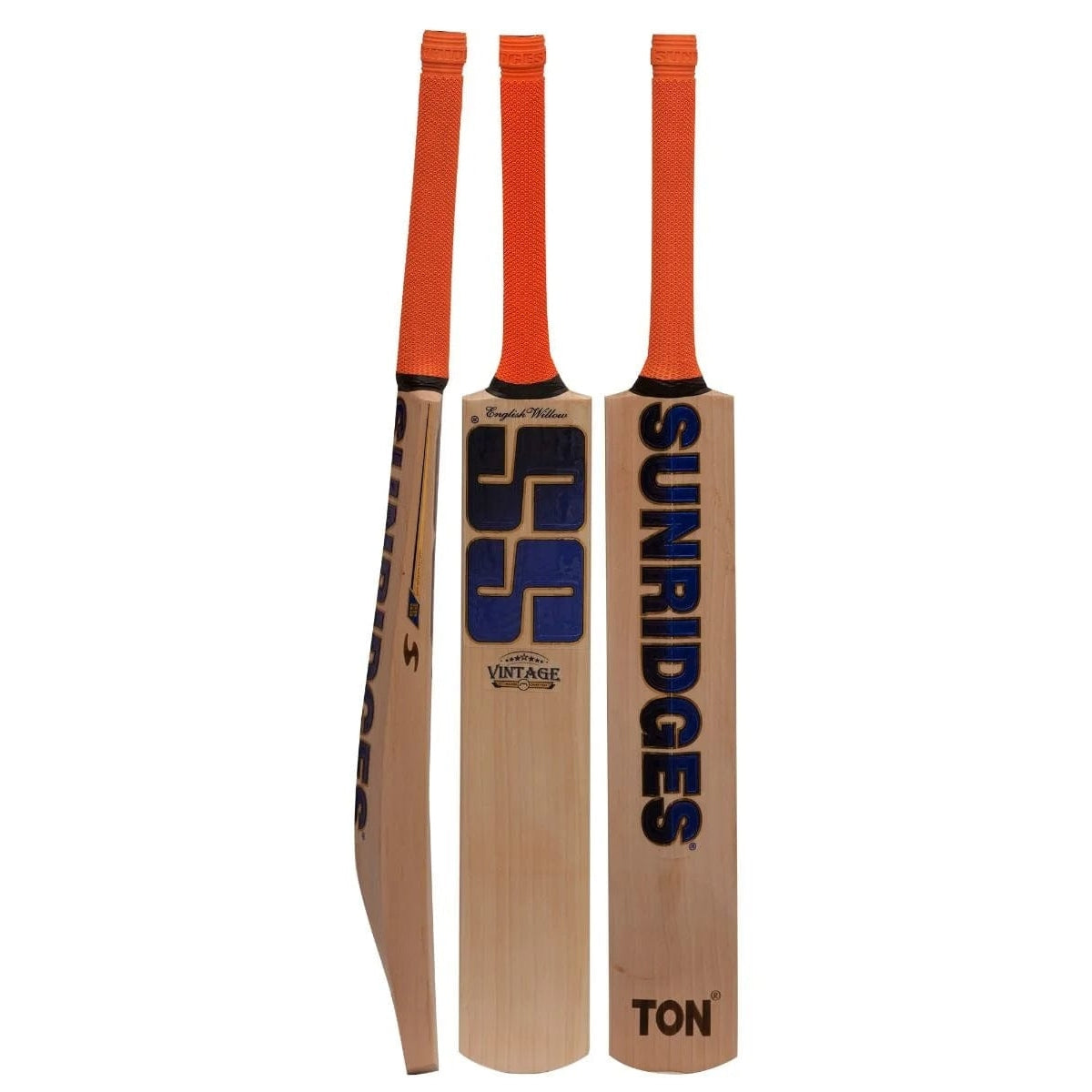 SS Cricket Bats Short Hand / Light 2lbs 6oz - 2lbs 8oz SS Sunridges Vintage 1.0 English Willow Cricket Bat