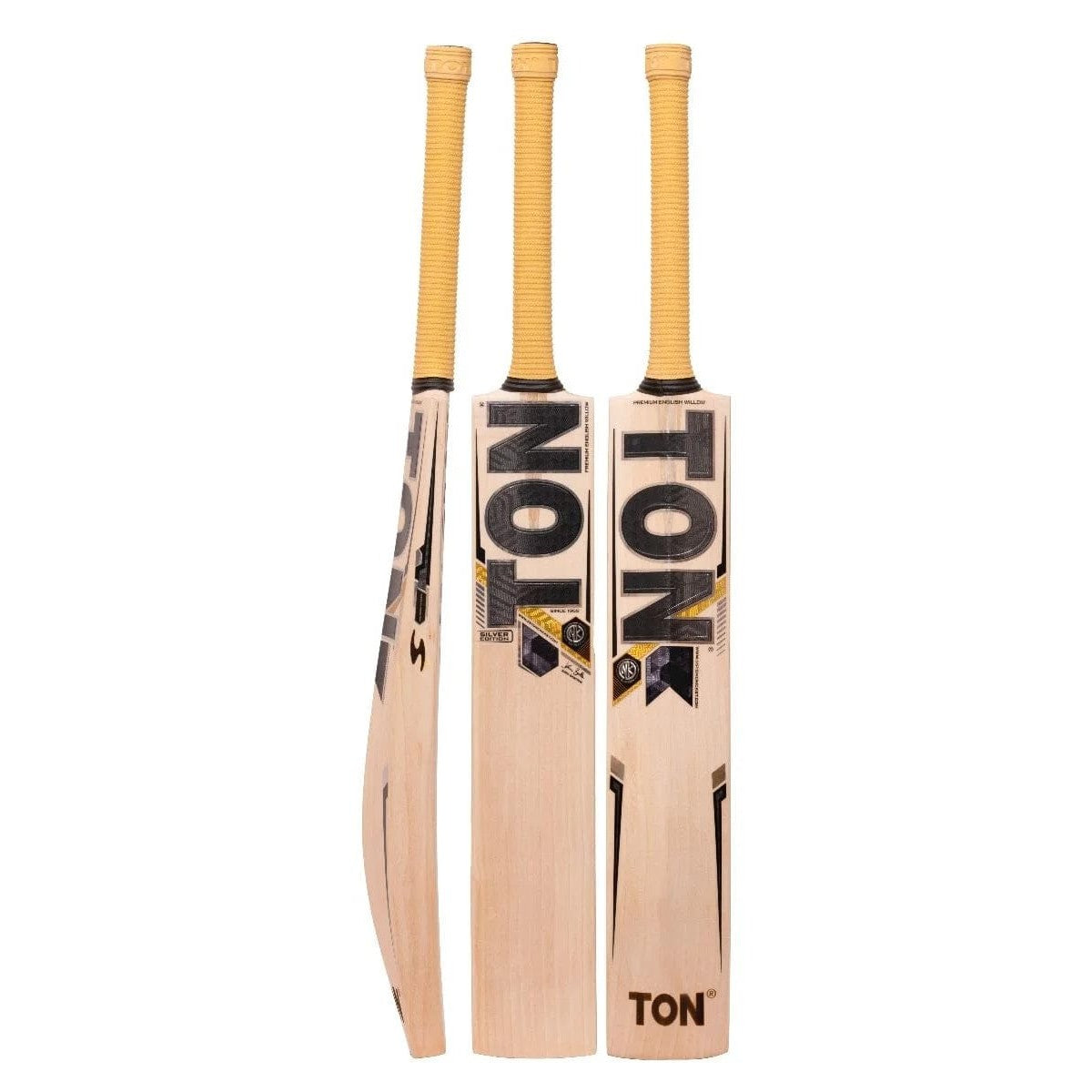 SS Cricket Bats Short Hand / Medium 2lbs 8oz - 2lbs 10oz SS Ton Silver Edition Adult Cricket Bat