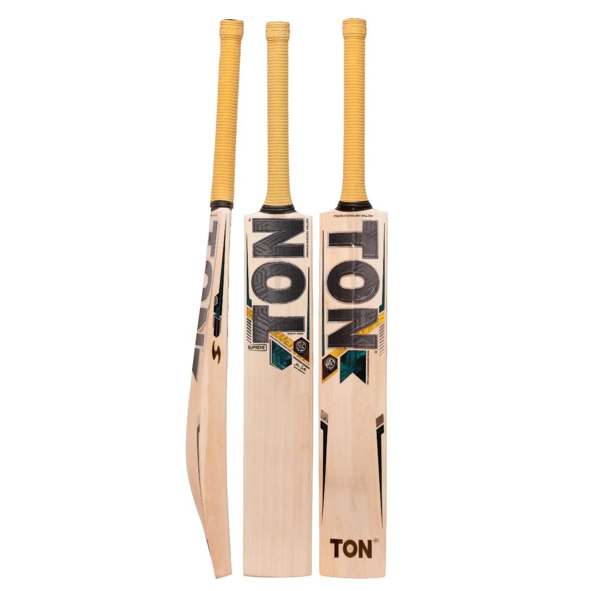 SS Cricket Bats Short Hand / Medium 2lbs 8oz - 2lbs 10oz SS Ton Supreme Adult Cricket Bat