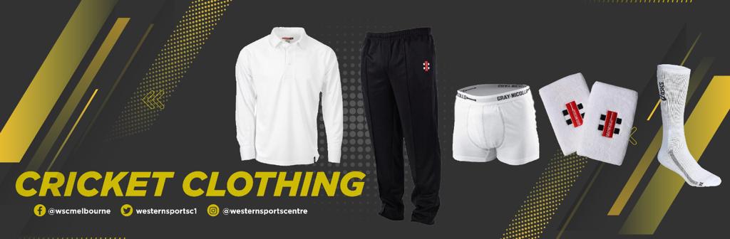 Cricket Clothing @ Western Sports Centre
