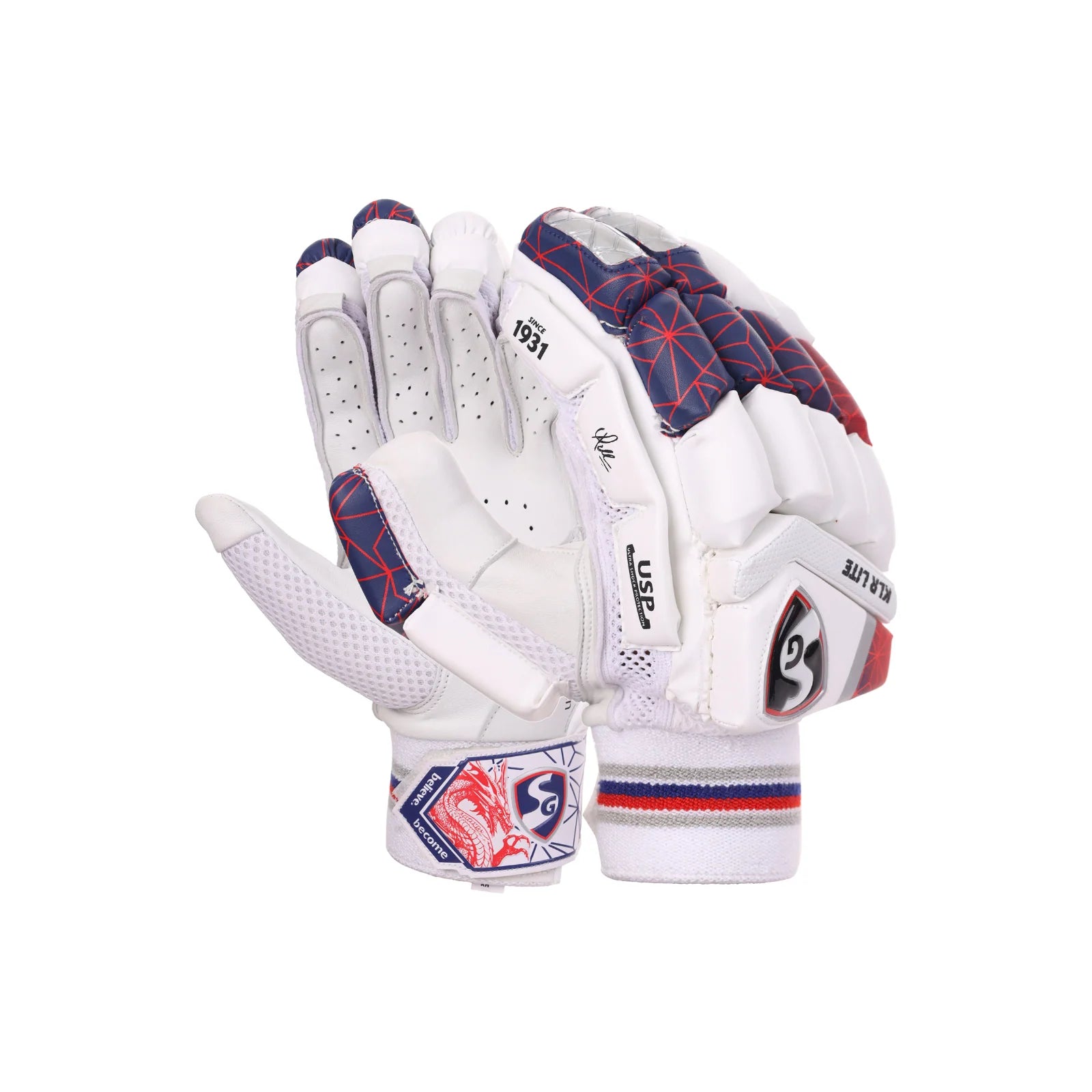 SG KLR Lite Adults Cricket Batting Gloves