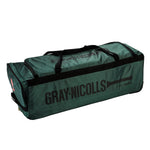 Green sports bag with 'Gray-Nicolls' branding on a white background 21615_GN_1500_Wheel_Bag_2