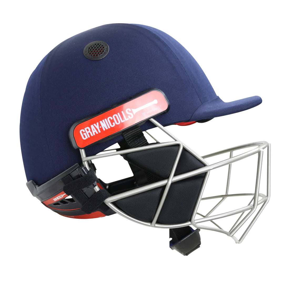 Gray Nicolls Evo+ Cricket Helmet with Neckguard Titanium Grill