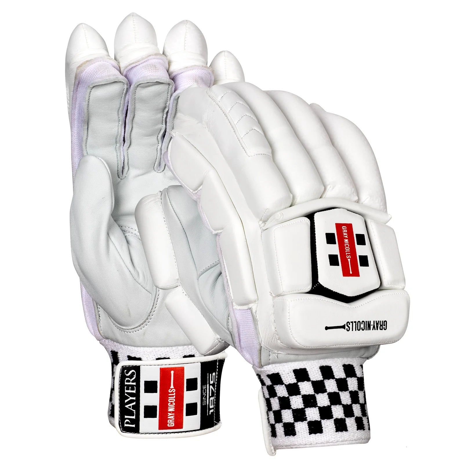 Gray-Nicolls Players Adult Cricket Batting Gloves – Premium Sheep Leather Palm Gloves