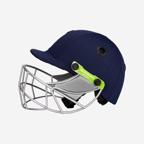 Kookaburra Pro 600 Cricket Helmet & Neck Guard – Lightweight Steel Grille Helmet Bundle