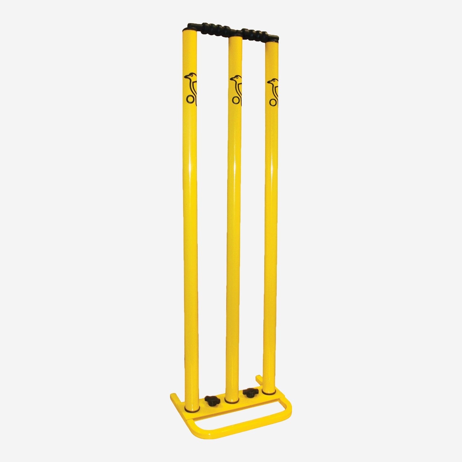 Kooka Detachable Base Metal Stumps – Portable Metal Cricket Stumps