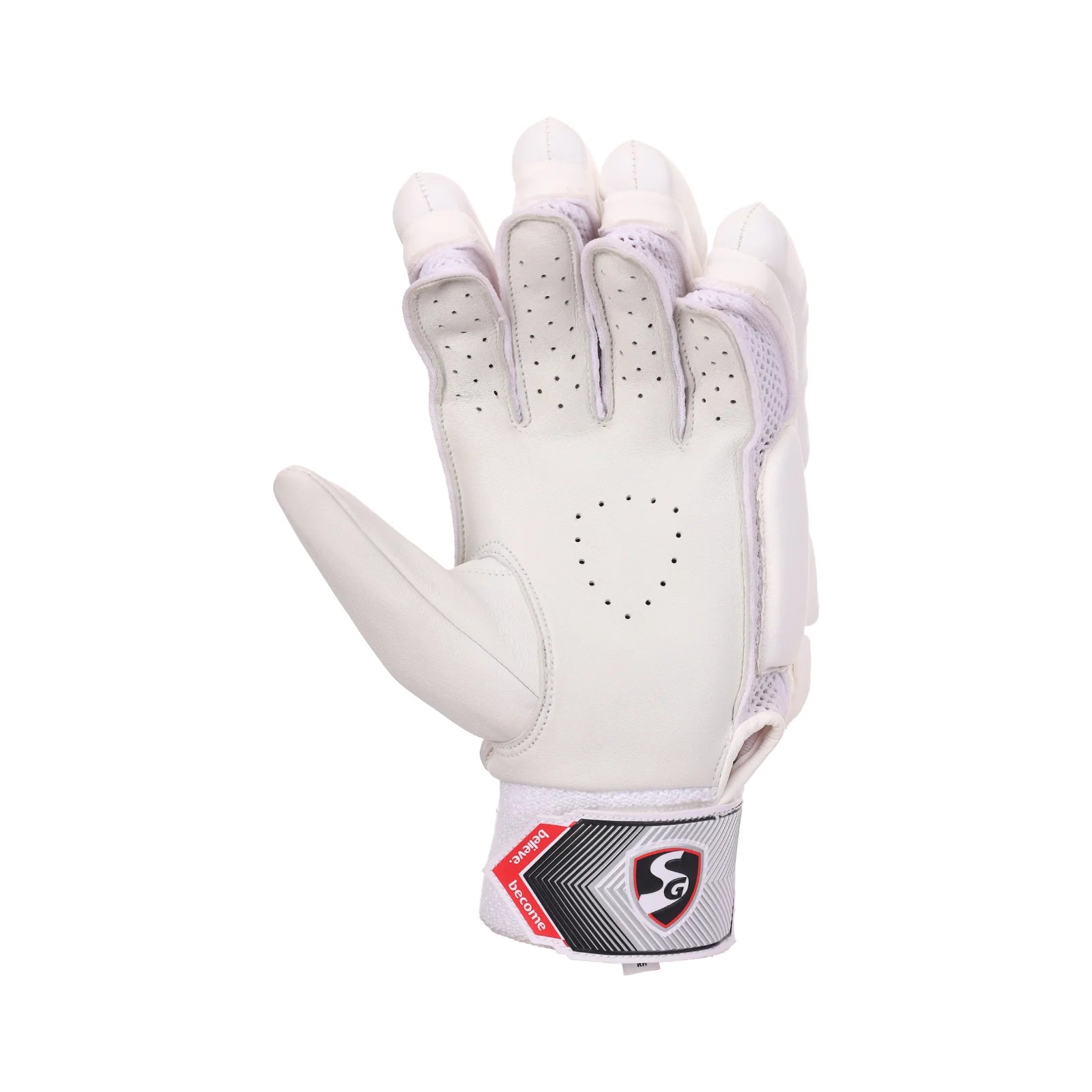 SG Test White Adults Cricket Batting Gloves