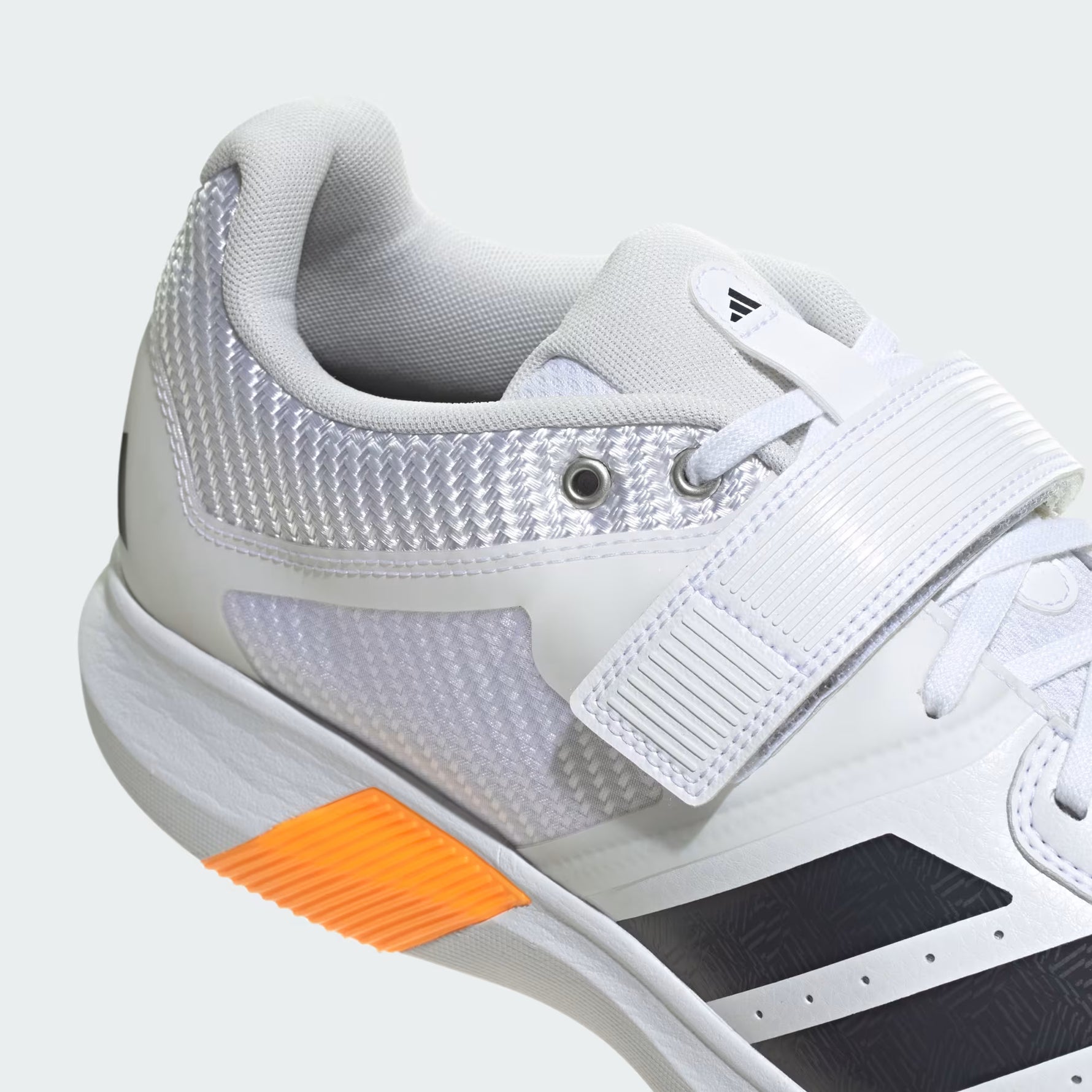 Adidas Adipower Incurza JQ8553 7/3 Spike Cricket Shoes 2026 – White/Onix/Tangerine