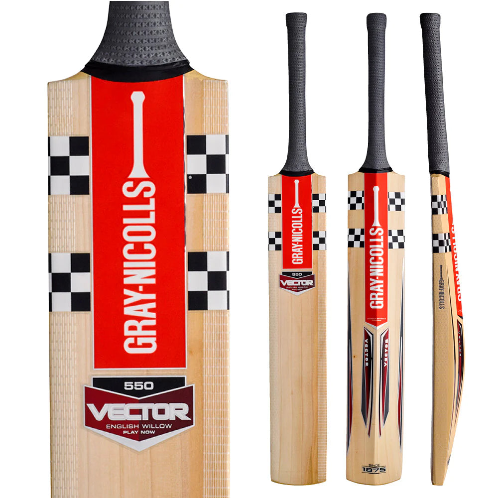 Gray-Nicolls Vector 550 Play Now Adult Cricket Bat – Laminated English Willow
