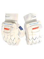 MRF Genius Soldier Adult Cricket Batting Gloves – Leather Palm