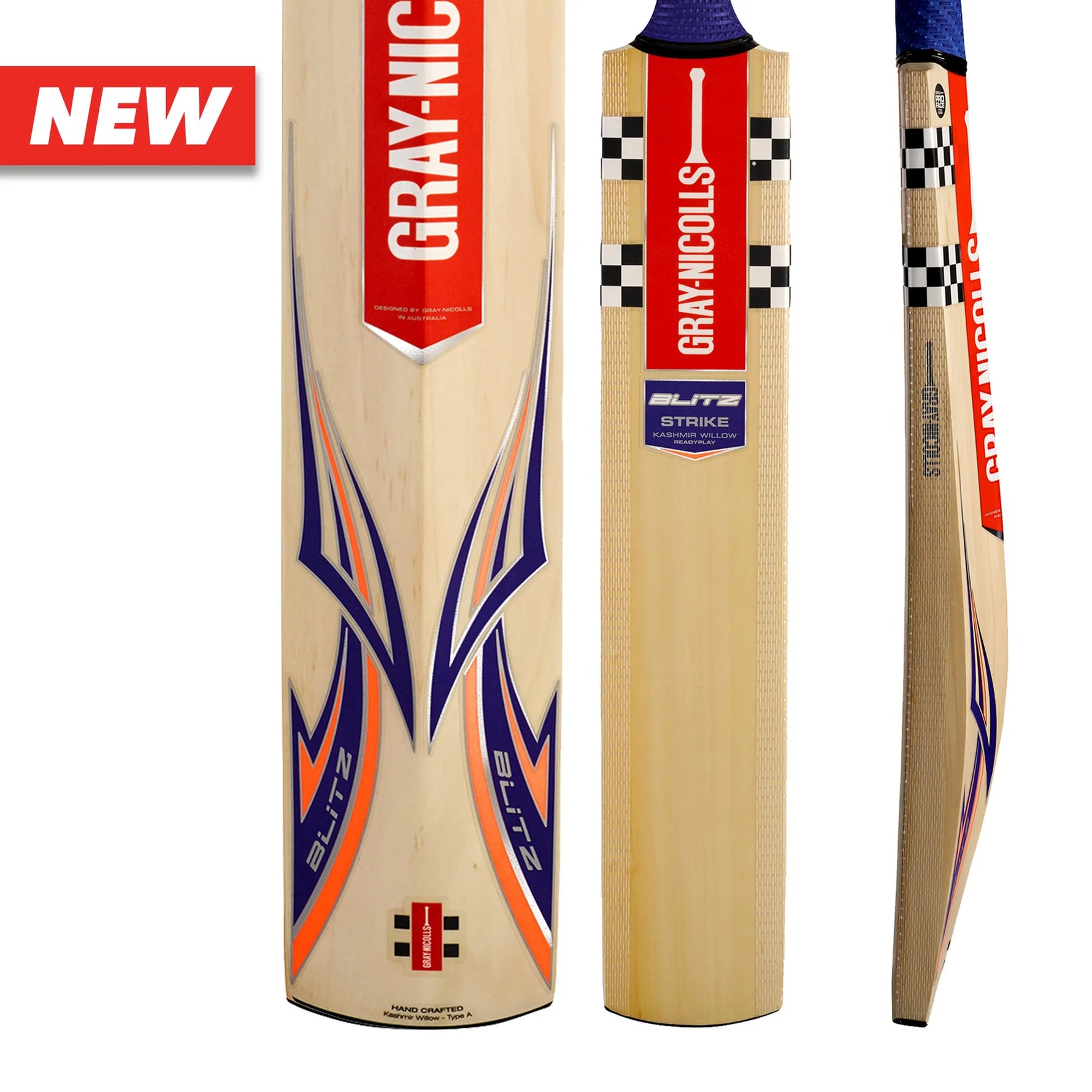 Gray Nicolls Blitz Strike Junior Cricket Bat (Ready Play)