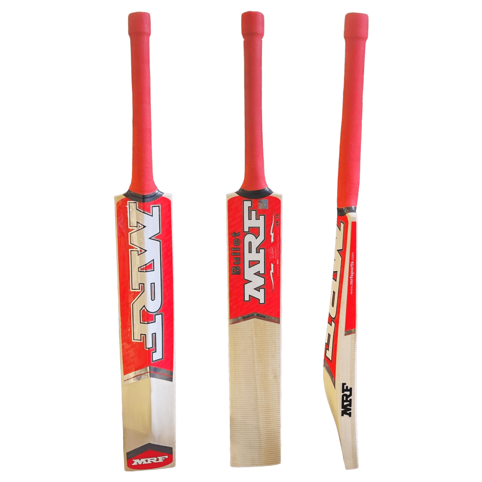 MRF Bullet Adult Cricket Bat – Grade 5 English Willow