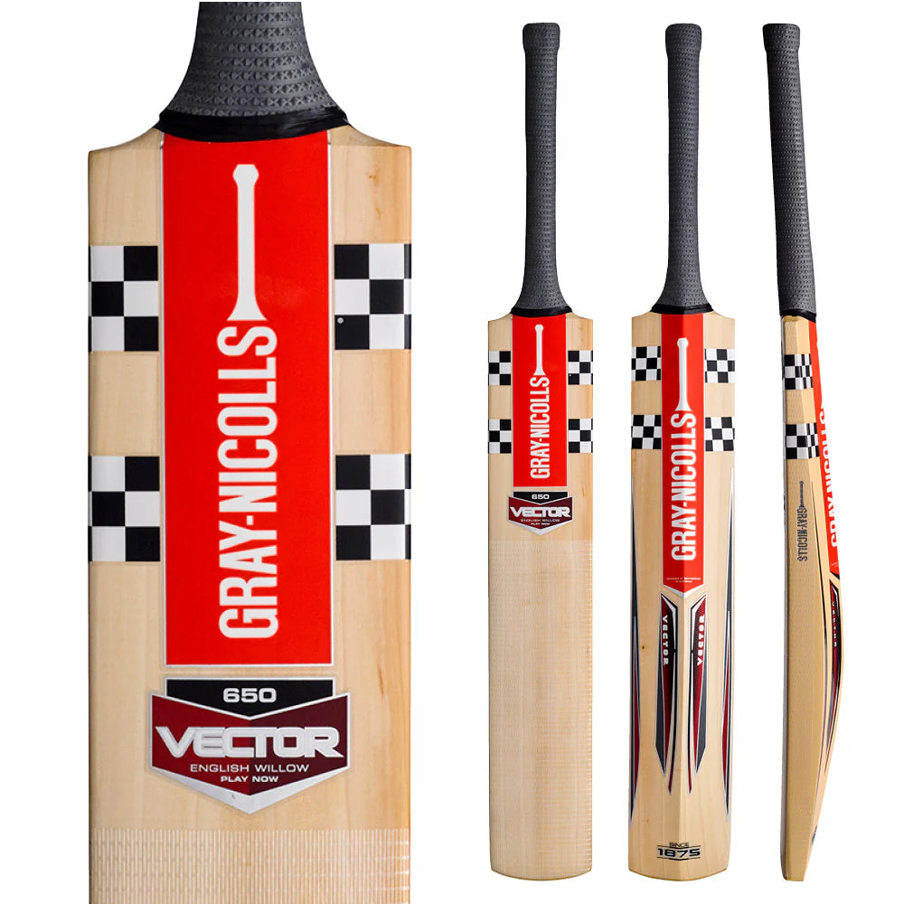 Gray-Nicolls Vector 650 Play Now Adult Cricket Bat – Grade 4 English Willow