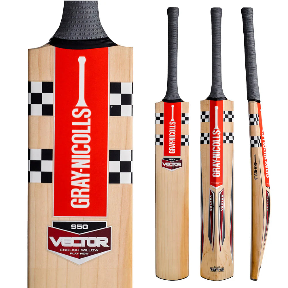 Gray-Nicolls Vector 950 Play Now Adult Cricket Bat – Grade 3 English Willow