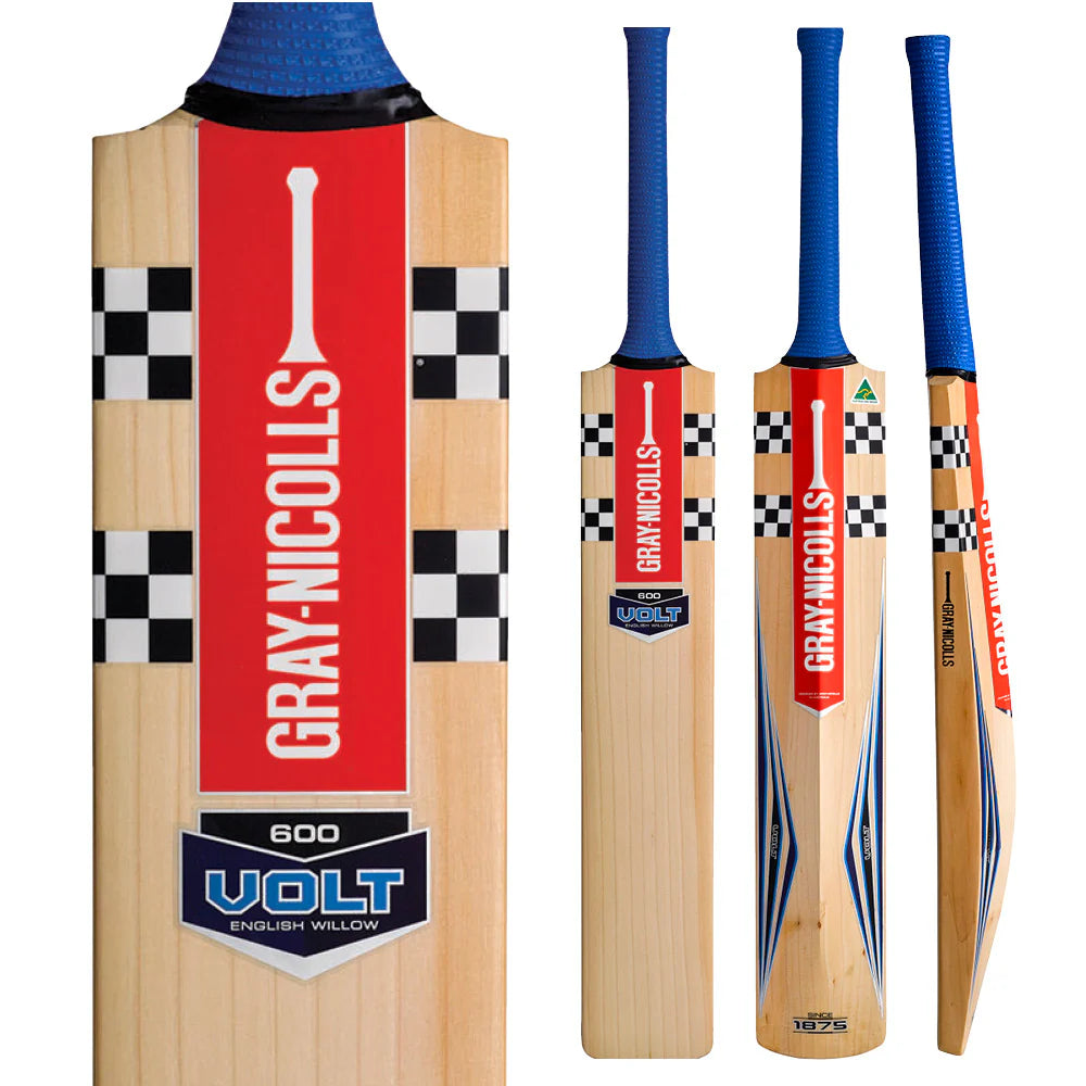 Gray-Nicolls Volt 500 Ready Play Adult Cricket Bat SH – Grade 4 English Willow