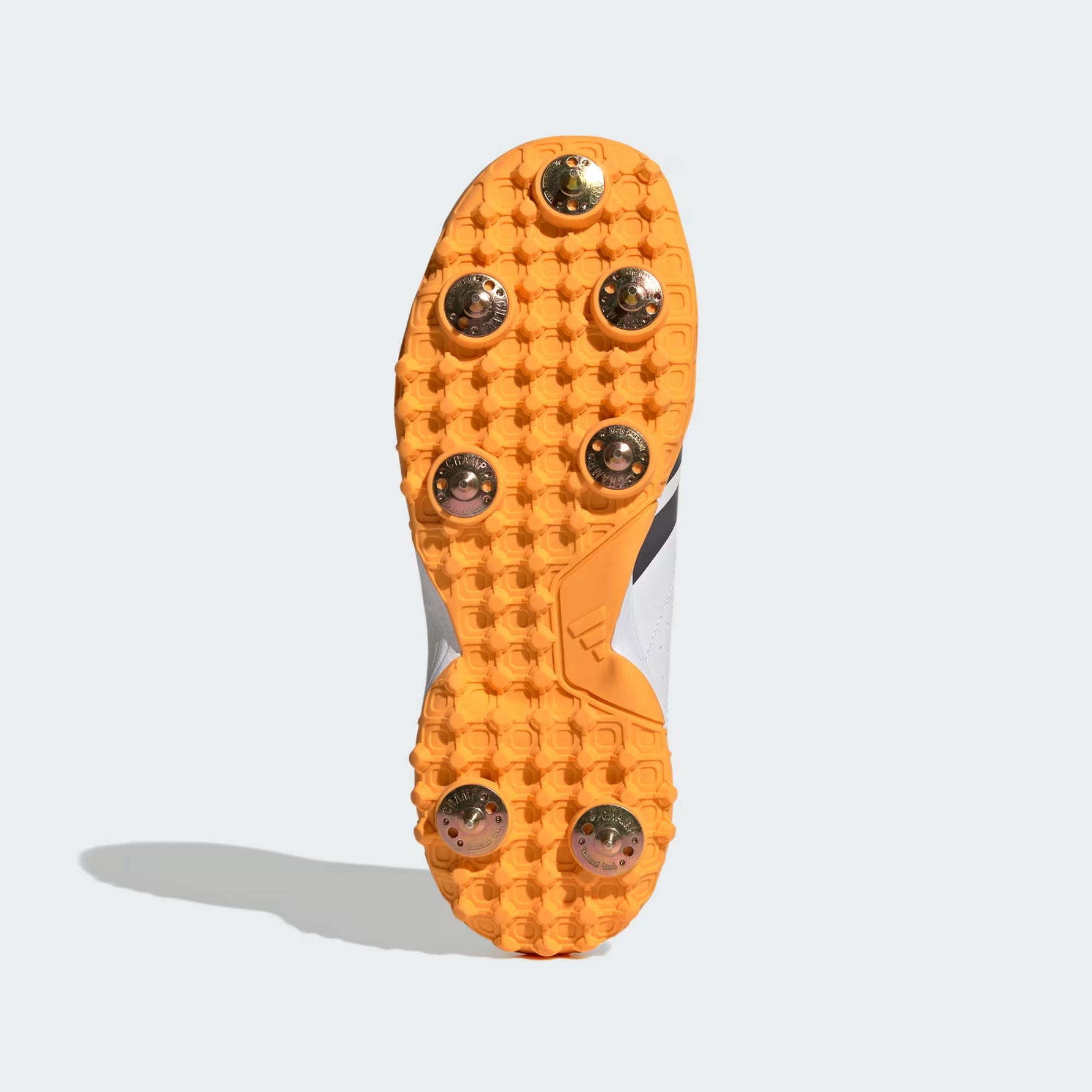 Adidas Howzat Junior Spike KH8339 Cricket Shoes 2026 – White/Onix/Tangerine