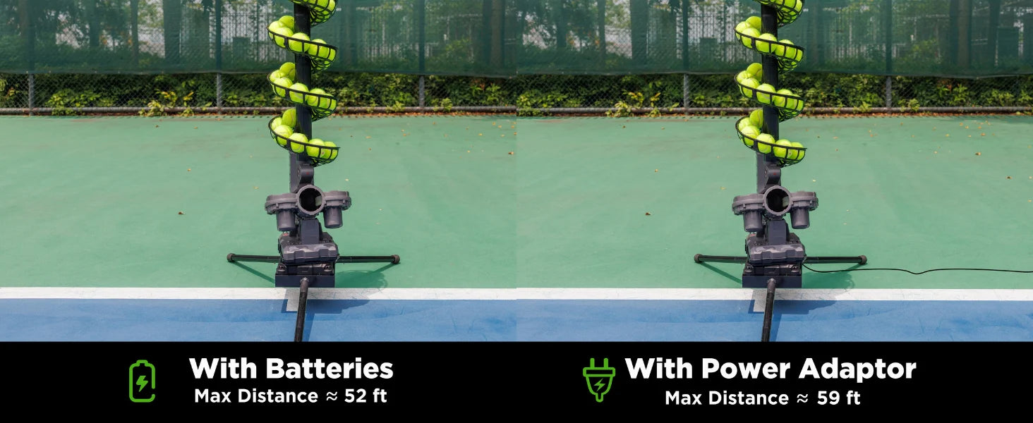 Hitman 45 FB-3807 Tennis Pitching Swivel Machine