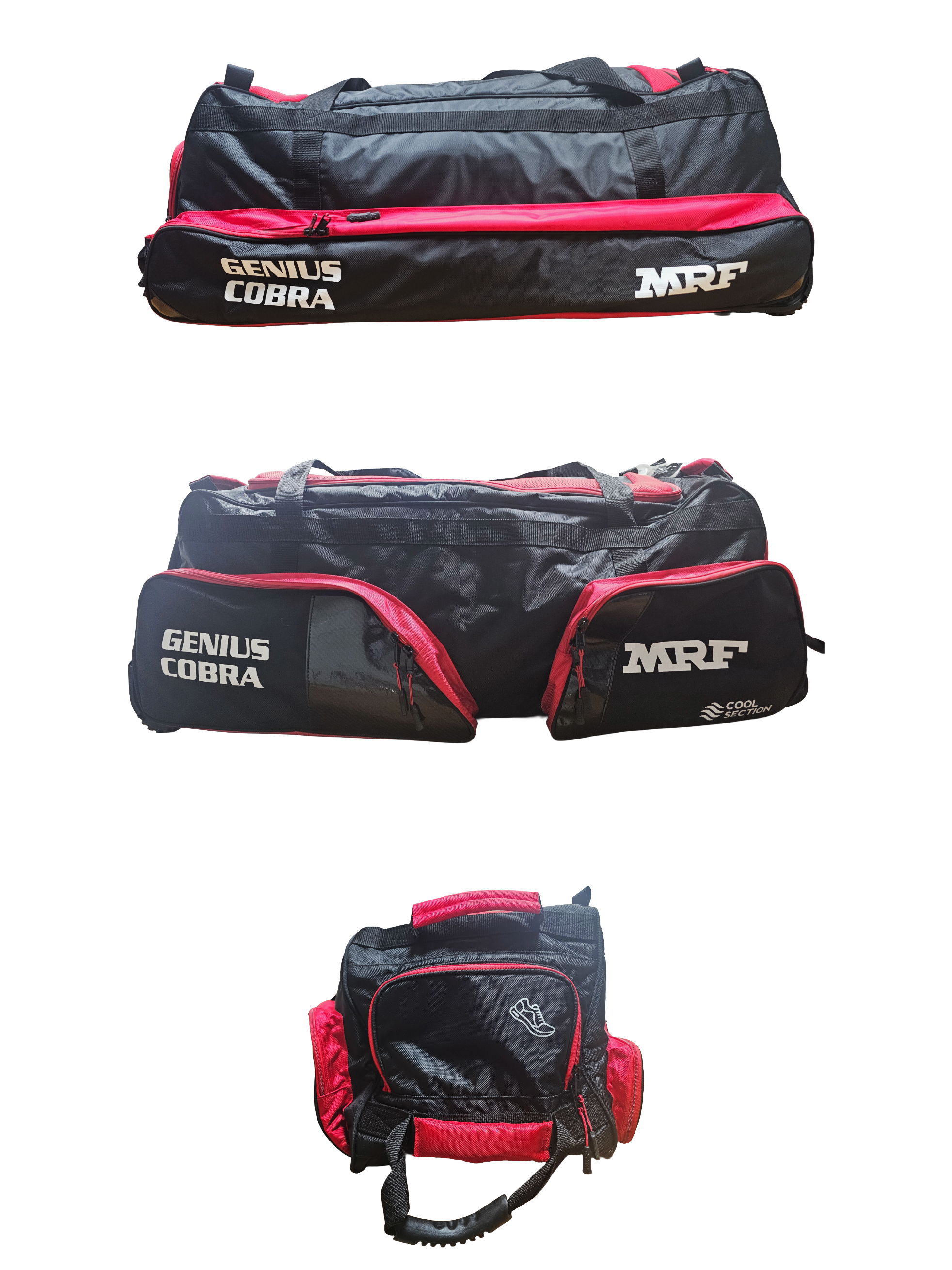 MRF Genius Cobra Cricket Wheel Bag – Large Kit Bag
