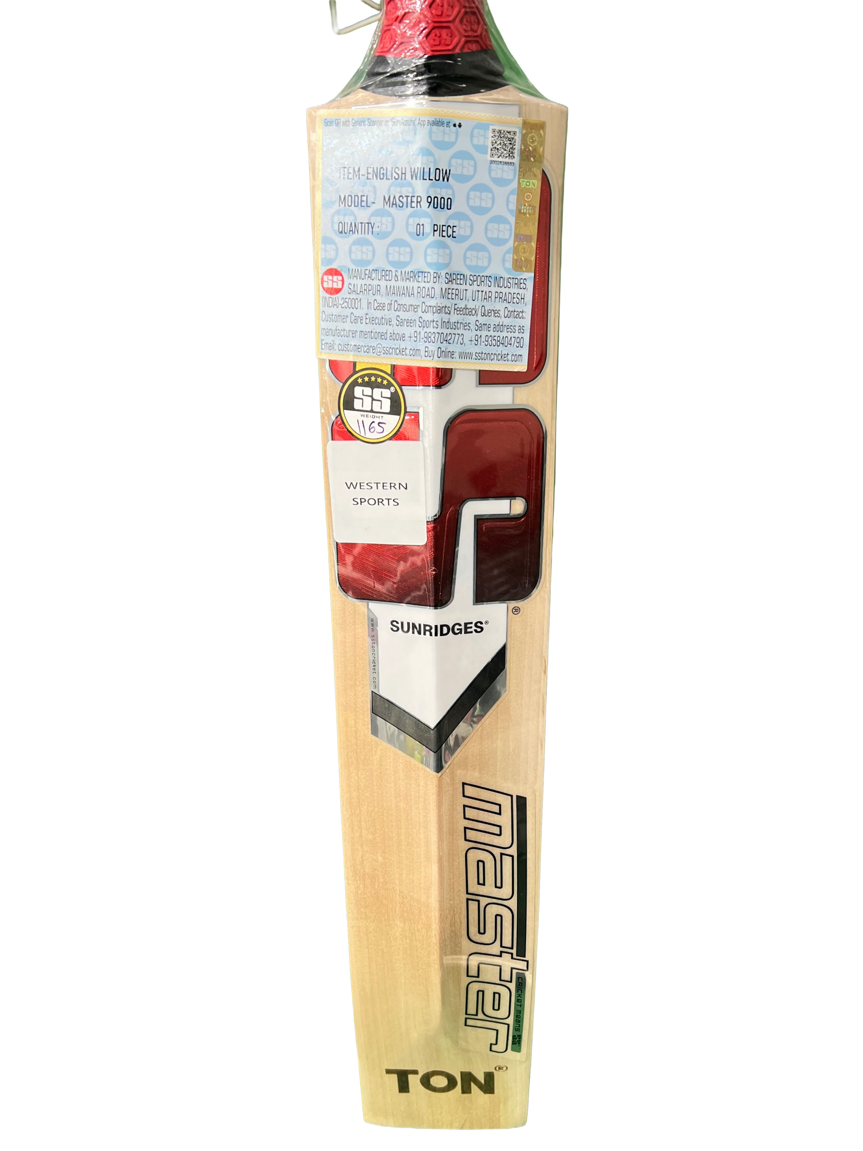 SS Master 9000 Adult Cricket Bat