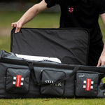 Gray-Nicolls Silver Cricket Wheel Bag – 160L Kit Bag