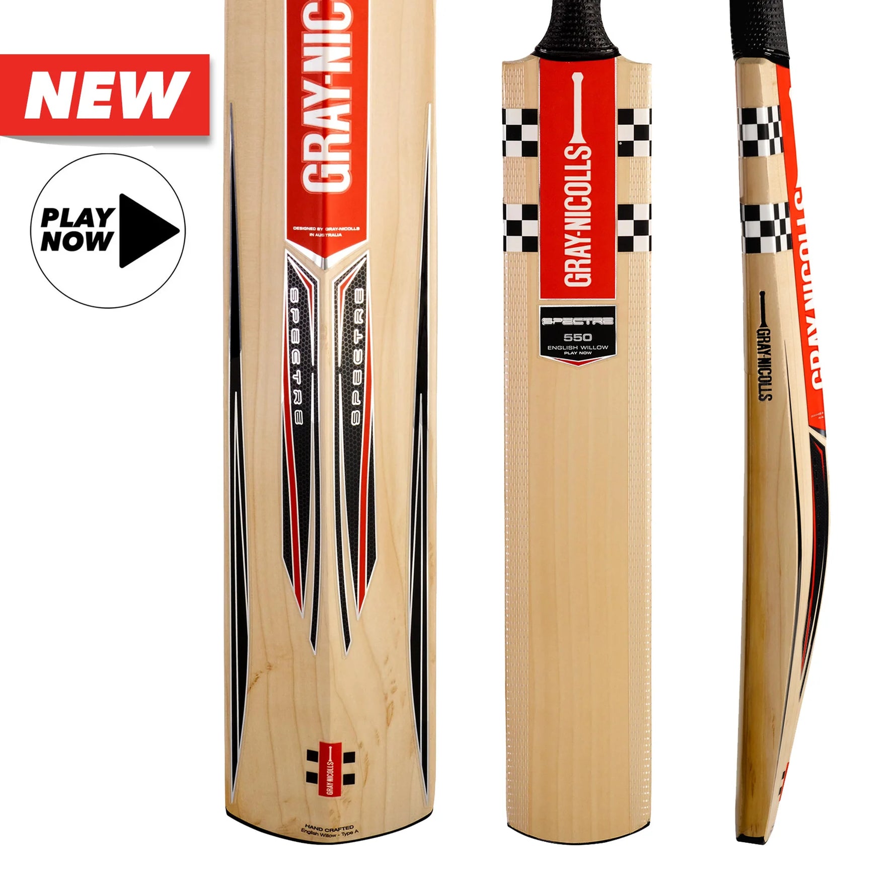 Gray Nicolls Spectre 550 Adult Cricket Bat (Play Now)